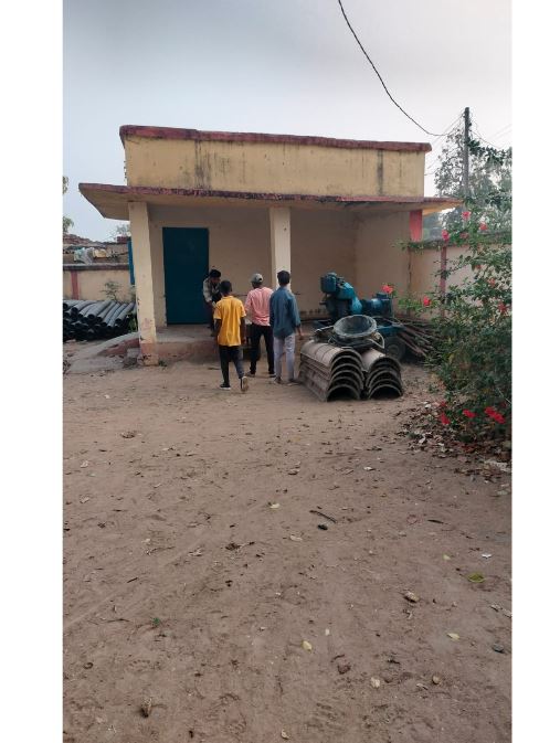 New Water Tank Near Budhanpur Tribal Boys Ashram to Benefit Students and Villagers