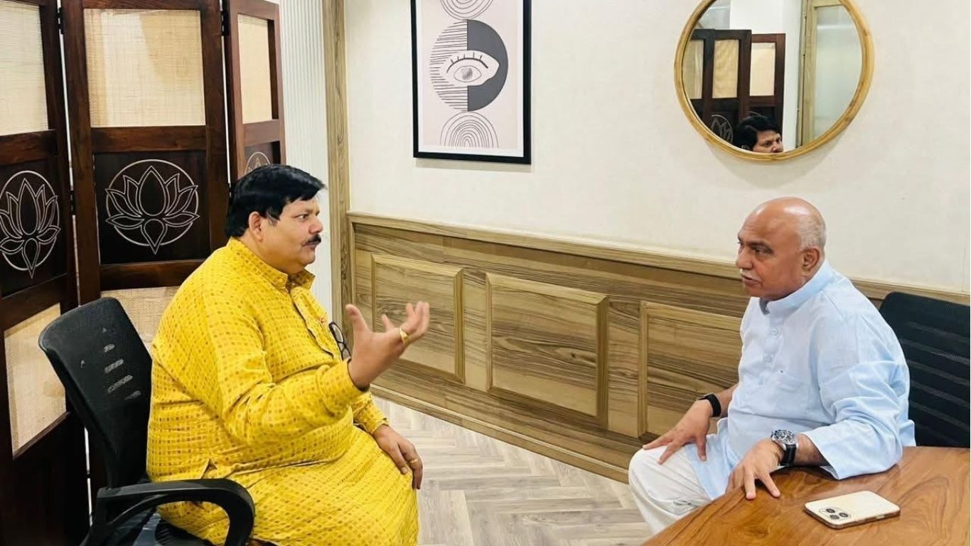 लहार विधायक अंबरीश शर्मा का बड़ा कदम, अधिकारियों के रवैए पर नाराजगी, हेमंत खंडेलवाल से मुलाकात के बाद बढ़ी सियासत