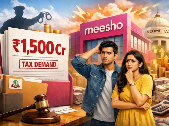 ई-कॉमर्स कंपनी Meesho को आयकर विभाग का बड़ा झटका, असेसमेंट ईयर 2023-24 के लिए 1500 करोड़ रुपये का टैक्स नोटिस
