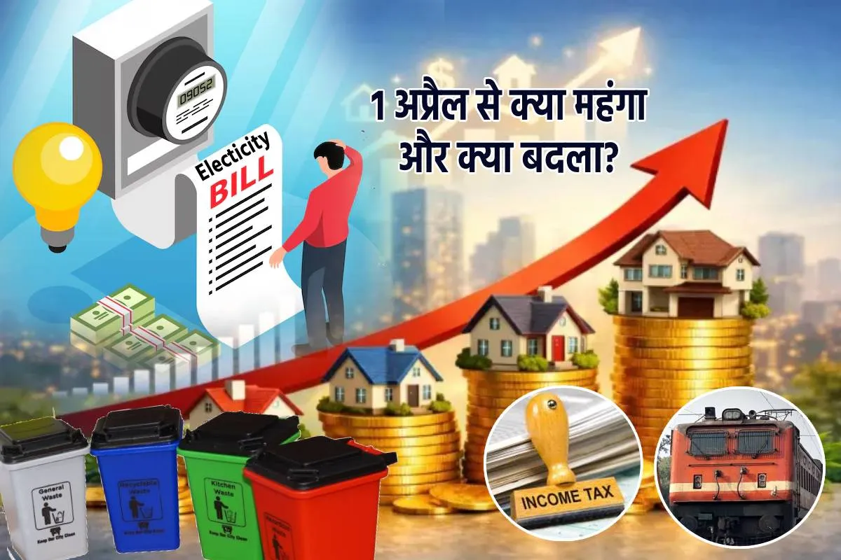 1 अप्रैल नए नियम एमपी 2026: बड़ा बदलाव! बिजली, प्रॉपर्टी, टैक्स और रेलवे नियमों से आम जनता पर जबरदस्त असर