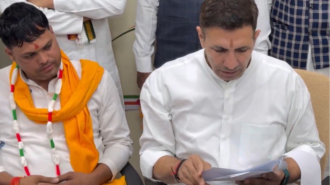 बड़ी रणनीतिक चाल: मोहित नागर कांग्रेस में शामिल, आदिवासी क्षेत्रों में कांग्रेस की मजबूत पकड़ बनाने की नई कोशिश शुरू