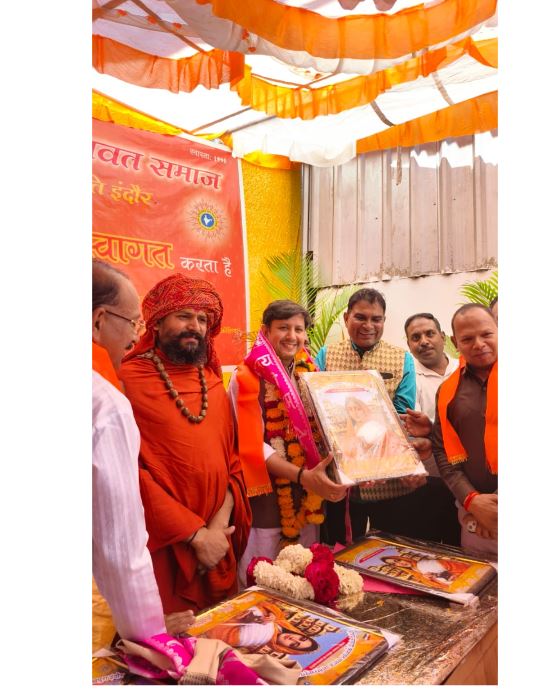 Kailash Vijayvargiya Contribute to Dharamshala Construction