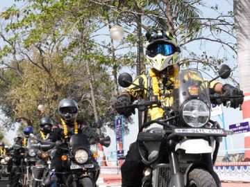 ‘Queens on the Wheels 3.0’ kicks off in MP: 25 women bikers to cover 1400 km across the state