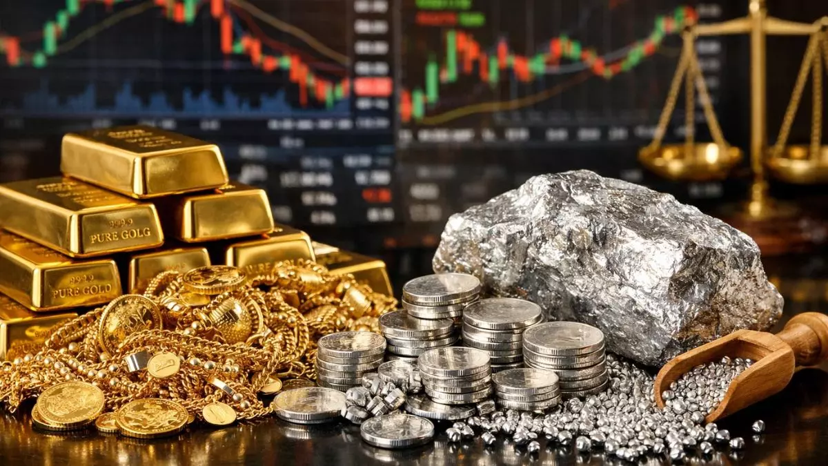 Gold and silver