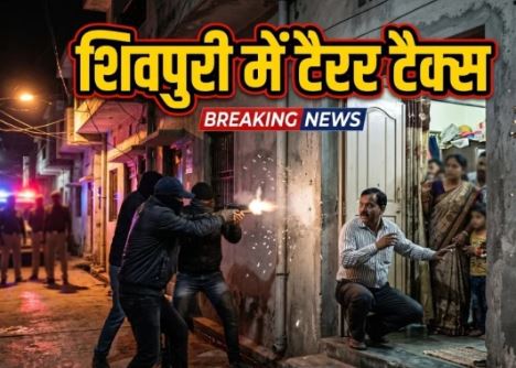 “terror tax” न देने पर बदमाशों ने व्यवसायी के घर फायरिंग की, गोली लगने से बाल-बाल बचे, इलाके में दहशत फैली