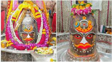 Ujjain : भस्म आरती में दिव्य श्रृंगार से सजे बाबा महाकाल, हजारों श्रद्धालुओं ने किए दर्शन