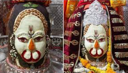 Ujjain Mahakal Bhasma Aarti: हनुमान स्वरूप में सजे बाबा महाकाल, भस्म आरती में गूंजे जयकारे