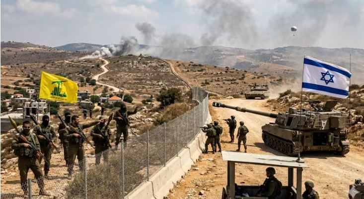 Israel–Lebanon सीमा पर तनाव बढ़ा, हिज्बुल्लाह और इजरायली सेना के बीच झड़पों से मध्य पूर्व में अस्थिरता गहराई