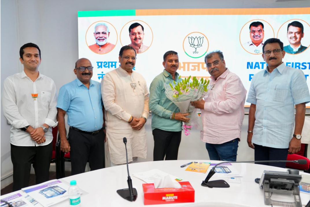 BJP महाराष्ट्र ने मीडिया विभाग में बड़ा बदलाव किया, गोविंद येतयेकर बने मीडिया चीफ, ओम प्रकाश चौहान सह मीडिया चीफ नियुक्त