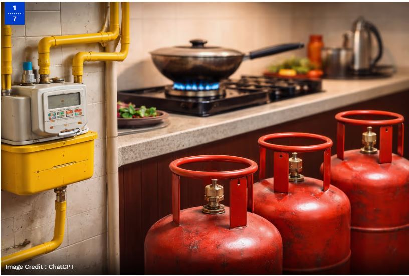 LPG गैस सिलेंडर के नए नियम: 1 जुलाई से PNG अनिवार्य, एलपीजी बुकिंग बंद