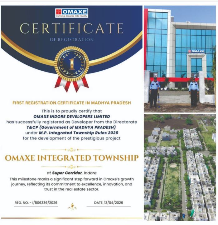 en Omaxe Group has received approval for a 600-acre integrated