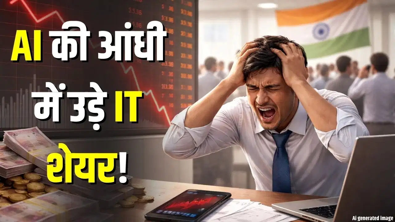 IT Stocks Crash: एआई तकनीक का खतरनाक असर, क्यों आईटी शेयरों में बड़ी गिरावट और निवेशकों के लिए यह बड़ा चेतावनी संकेत बन रहा है