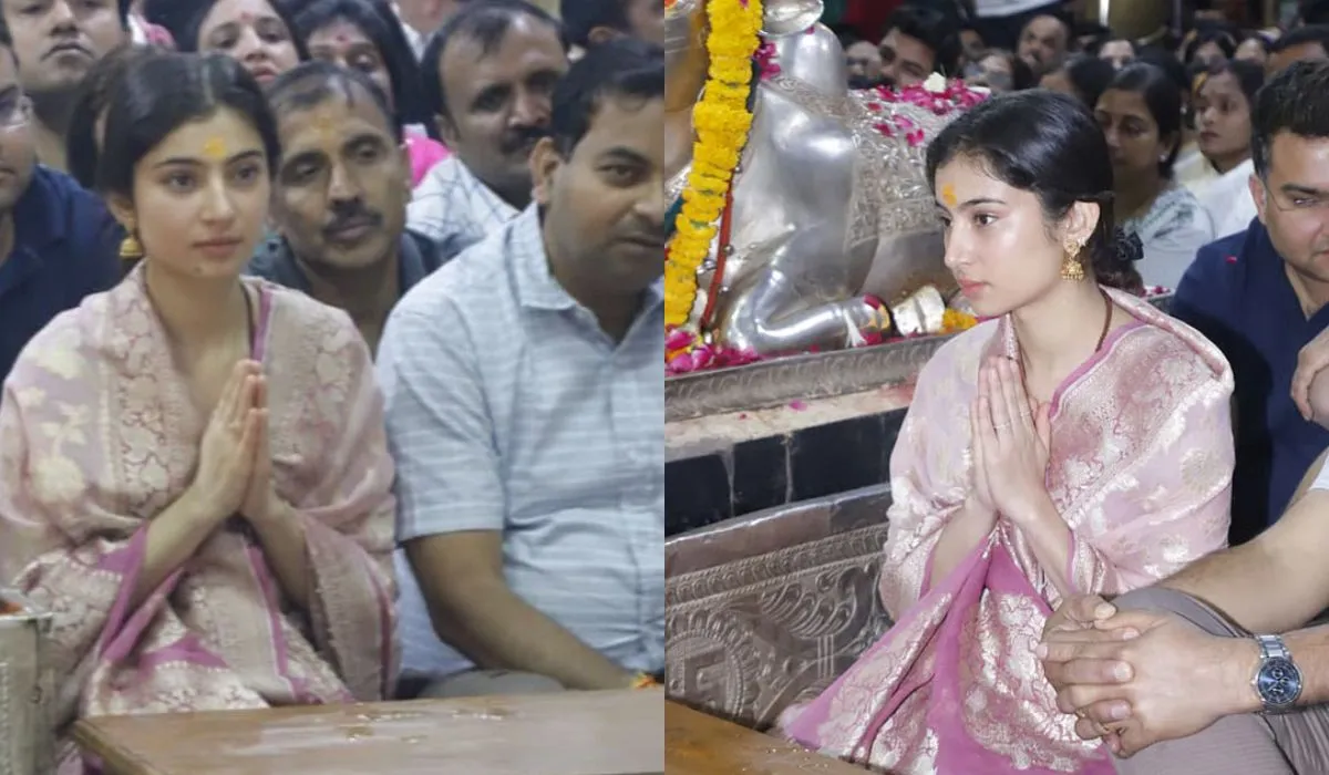 1000 करोड़ की कमाई के बाद Sara Arjun ने लिया महाकाल का आशीर्वाद, उज्जैन में की पूजा-अर्चना