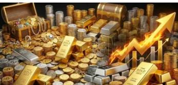 Gold-Silver के दाम में हल्की बढ़त, वैश्विक तनाव और अनिश्चितता के बीच सुरक्षित निवेश की मांग बढ़ी, बाजार में तेजी दिखी