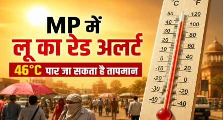 MP Weather Today: मध्यप्रदेश में “डबल अटैक” मौसम, 46 जिलों में लू का असर, कई जगह आंधी-बारिश से बढ़ी परेशानी