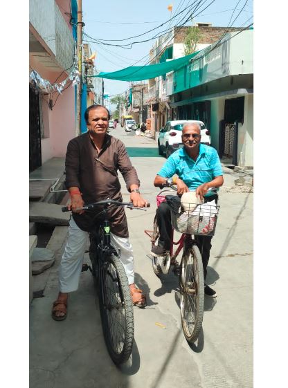 Nagda के सामाजिक कार्यकर्ताओं ने देशहित, पर्यावरण संरक्षण और स्वास्थ्य सुधार के लिए साइकिल अपनाने का आह्वान किया