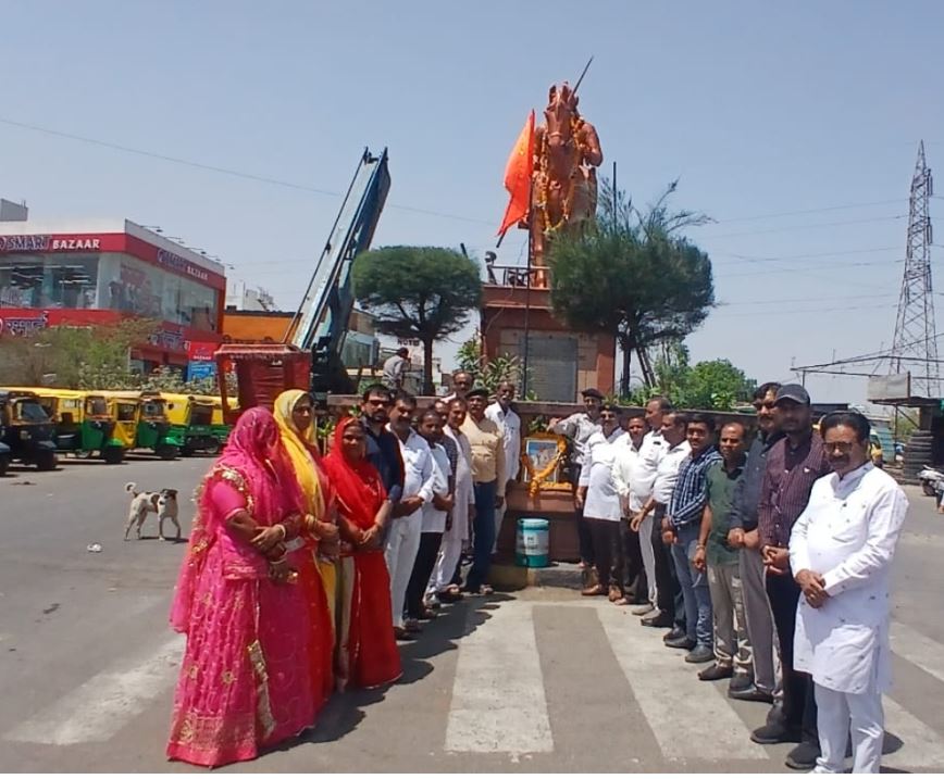 Nagda : महाराणा प्रताप की 486वीं जयंती पर नागदा में भव्य आयोजन, पंचामृत अभिषेक और माल्यार्पण के साथ दी श्रद्धांजलि