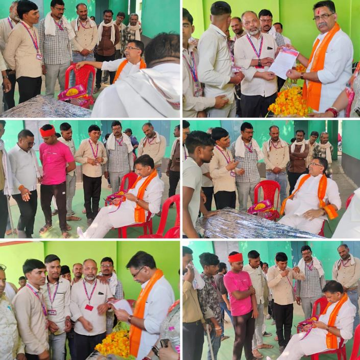 Dhangawa से डुंडी रेलवे स्टेशन तक सड़क निर्माण की मांग, सांसद को सौंपा गया ज्ञापन — ग्रामीणों ने उठाई बुनियादी सुविधाओं की आवाज