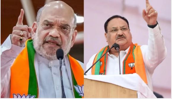BJP का बड़ा संगठनात्मक फैसला: अमित शाह होंगे बंगाल के पर्यवेक्षक, जेपी नड्डा को असम की जिम्मेदारी
