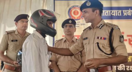 Indore में ट्रैफिक पुलिस की बड़ी कार्रवाई: 5 महीनों में 7 करोड़ रुपये से अधिक की वसूली, हेलमेट चालान में आई गिरावट