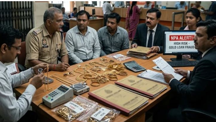 जबलपुर PNB गोल्ड लोन घोटाला: नकली जेवरात के सहारे ₹43 लाख का फर्जीवाड़ा, 15 लोगों पर केस