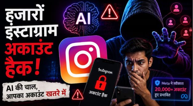 Meta AI से Instagram Hack का दावा: 20,000 अकाउंट प्रभावित, Prompt Injection से साइबर सुरक्षा पर बड़ा खतरा