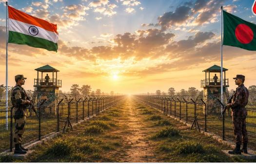 India-Bangladesh सीमा दुनिया की सबसे लंबी और जटिल अंतरराष्ट्रीय सीमाओं में शामिल, 4096 किलोमीटर तक फैली हुई संवेदनशील जमीनी रेखा