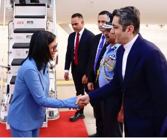 Venezuela की राष्ट्रपति की भारत यात्रा: ऊर्जा, व्यापार और रणनीतिक साझेदारी पर केंद्रित उच्चस्तरीय कूटनीतिक वार्ता