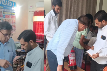 Gwalior में बिना फायर सेफ्टी चल रही कोचिंग पर कार्रवाई, 200 छात्र मिले मौजूद, दो कोचिंग और एक गोदाम सील
