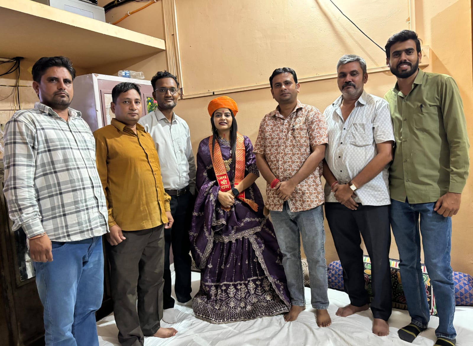 रेखा परमार का भव्य सम्मान: Bhinmal  में नामदेव छीपा समाज ने साफा पहनाकर किया ऐतिहासिक स्वागत, भावुक बयान से जीता दिल