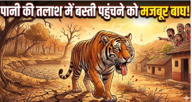 MP में बढ़ता मानव–वन्यजीव संघर्ष: बाघों के हमलों से 5 वर्षों में 380 मौतें, 2026 में भी जारी संकट