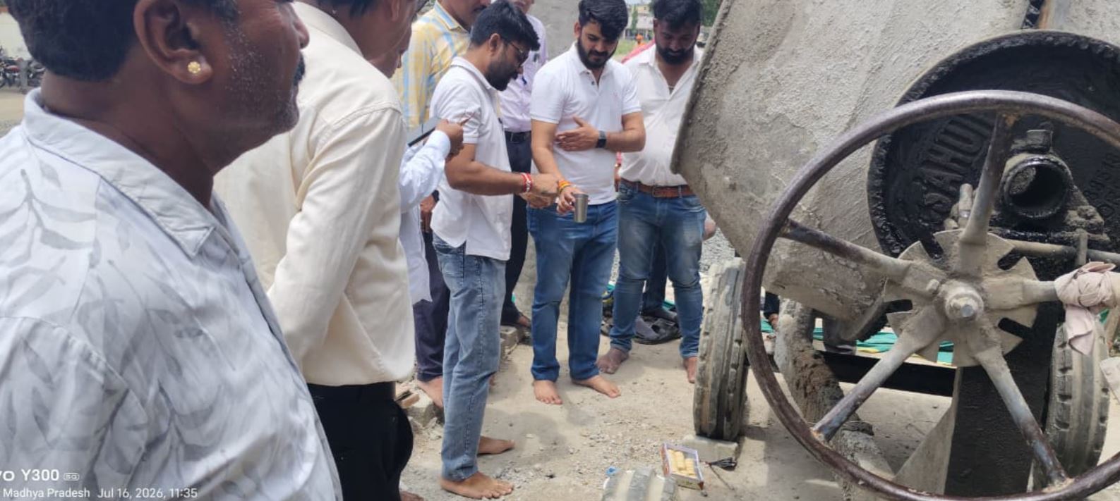 Amla में नवनिर्मित नगर पालिका भवन का लेंटर कार्य पूरा, जल्द मिलेगा आधुनिक प्रशासनिक केंद्र