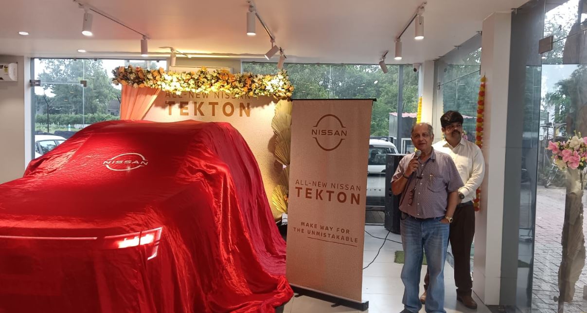 Indore : सांघी निसान ने इंदौर के राजेंद्र नगर शोरूम में ऑल-न्यू निसान TEKTON का भव्य शुभारंभ किया