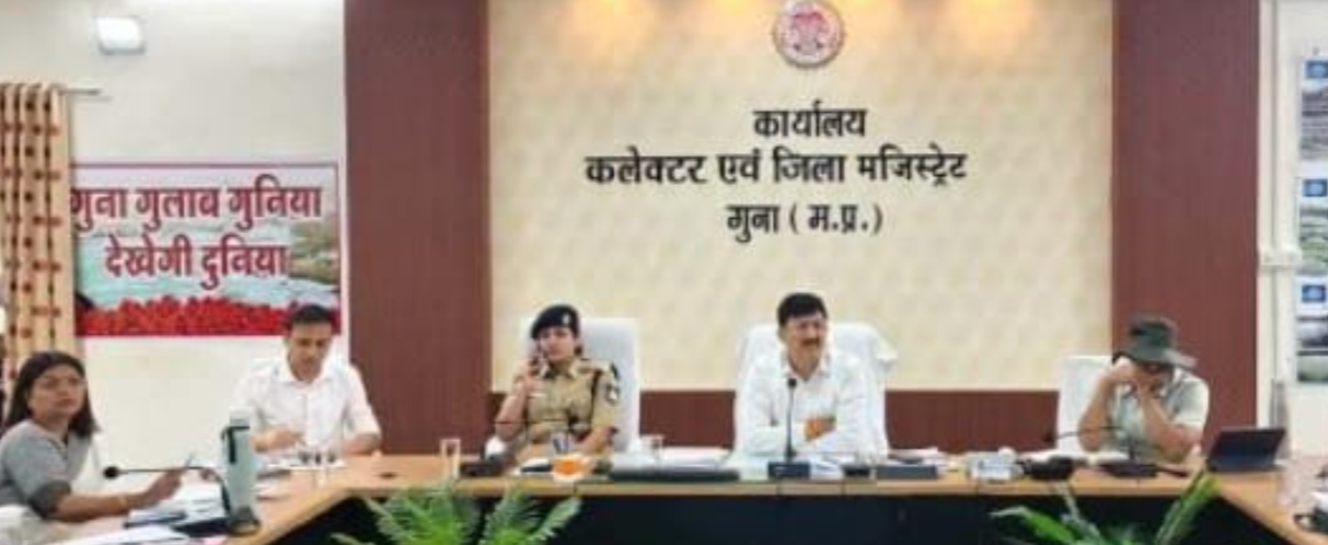 Guna News : 1 सप्ताह में चालू होंगी फ्लाईओवर की स्ट्रीट लाइटें, सड़क सुरक्षा को लेकर कलेक्टर के सख्त निर्देश