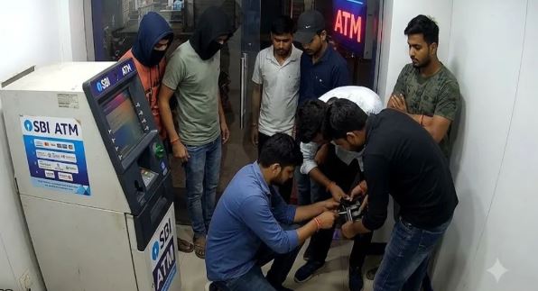 Bhopal SBI ATM Cash Theft: RGPV इंजीनियरिंग छात्र निकला मास्टरमाइंड, अंतरराज्यीय गिरोह के 6 आरोपी गिरफ्तार