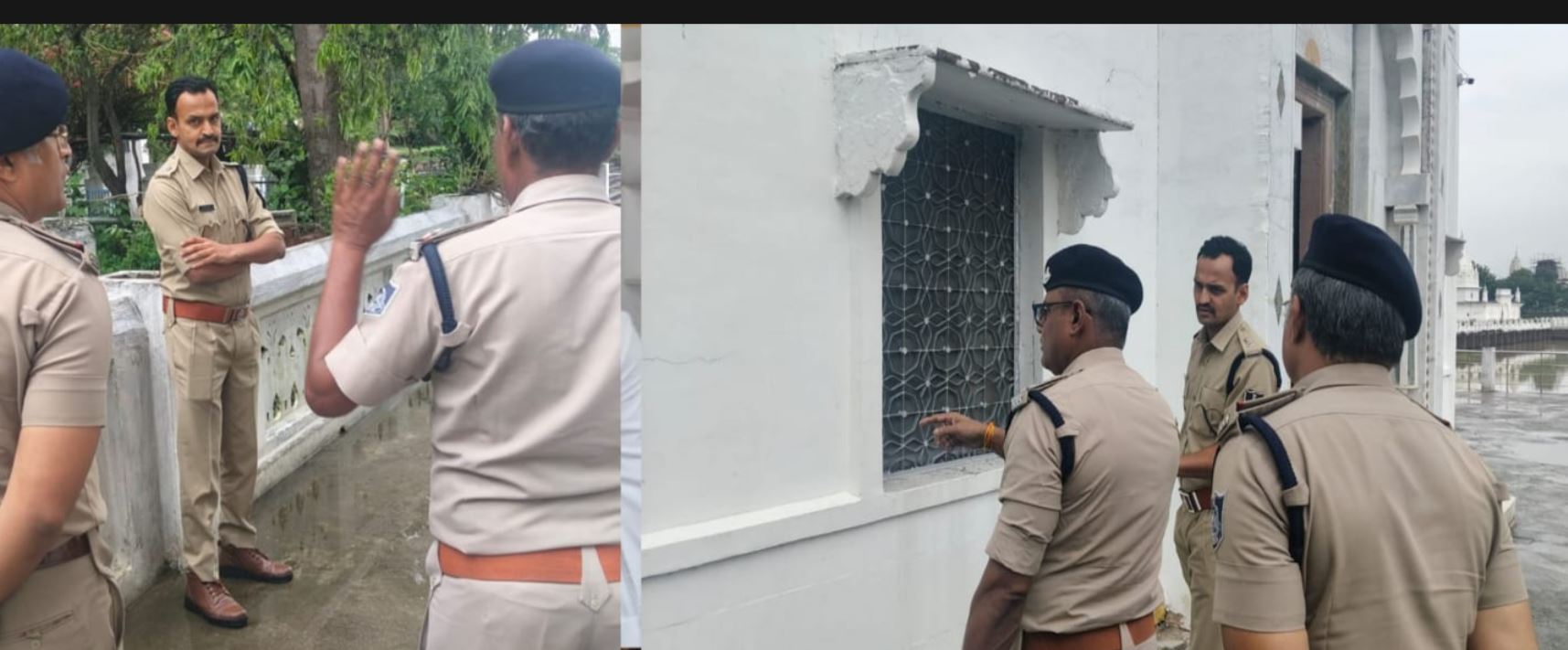 नैनागिरि जैन तीर्थ चोरी मामला:SP Rajat Saklecha ने किया निरीक्षण, ट्रस्ट ने सुरक्षा बढ़ाने और एसआईटी गठन की मांग