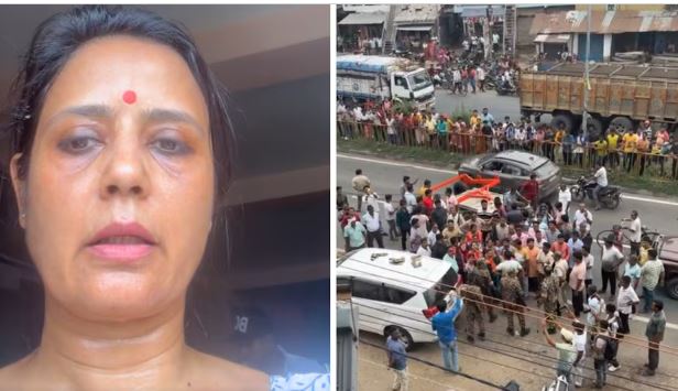 Mahua Moitra पर अंडे और बैंगन फेंकने का आरोप: पश्चिम बंगाल की सियासत फिर गरमाई