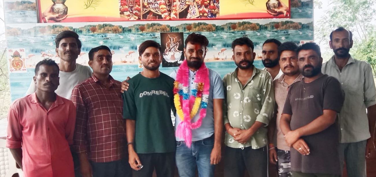 कर मोदी धाम युवा समिति के प्रभारी बने Vaibhav Jain, जन्मदिन पर हुआ स्वागत सम्मान