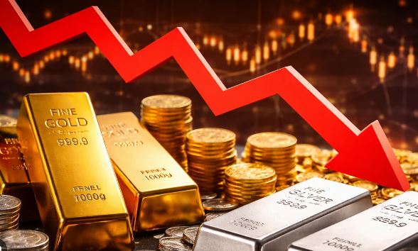 Gold Silver Price Today: सोने-चांदी के भाव में बड़ी गिरावट, MCX पर सोना ₹800 और चांदी ₹3577 टूटी