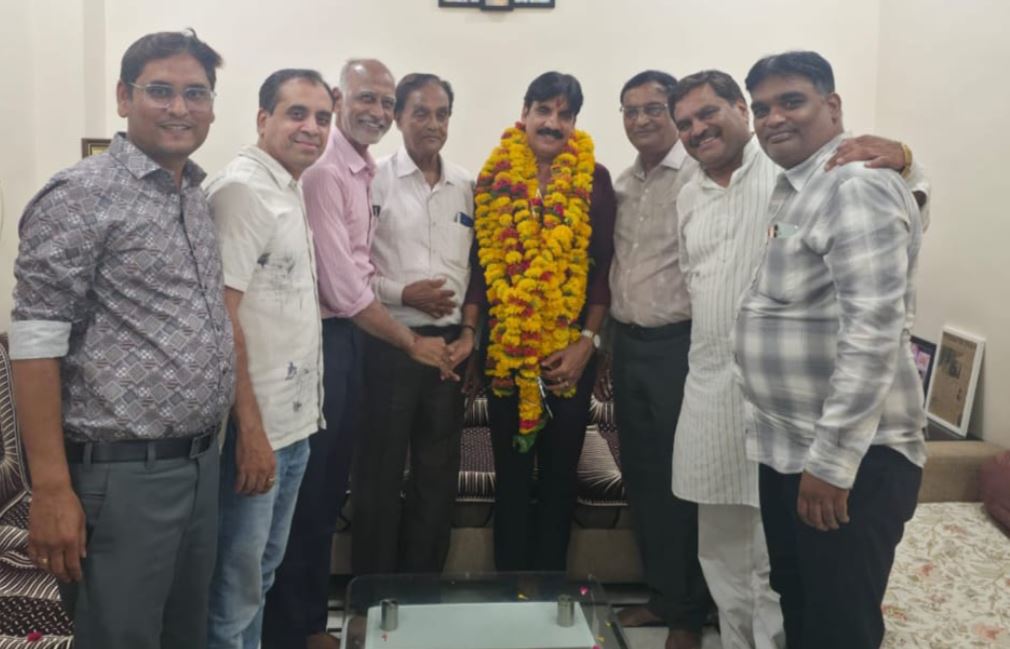 Sharad Jain मित्र मंडल द्वारा नवनिर्वाचित अध्यक्ष सतीश जैन का आत्मीय सम्मान समारोह