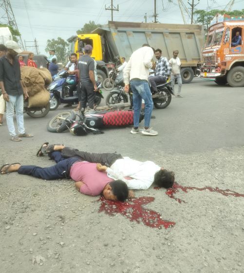 Pithampur सड़क हादसा: प्रताप स्टील चौराहे पर दर्दनाक दुर्घटना, 2 बाइक सवार युवकों की मौत