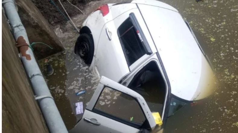 Rajgarh Road Accident: Five Killed After Speeding Car Falls Into Dam Near Shujalpur