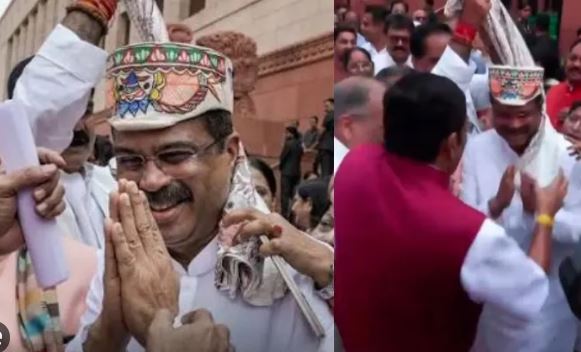 धर्मेंद्र प्रधान के इस्तीफे के बाद पहली बार संसद पहुंचे, NDA ने दिखाया साथ, मकरद्वार पर हुआ भव्य स्वागत