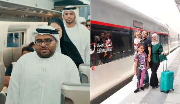 UAE में पहली राष्ट्रीय यात्री ट्रेन सेवा शुरू, एतिहाद रेल नेटवर्क से फुजैराह-अबू धाबी के बीच ऐतिहासिक संचालन प्रारंभ