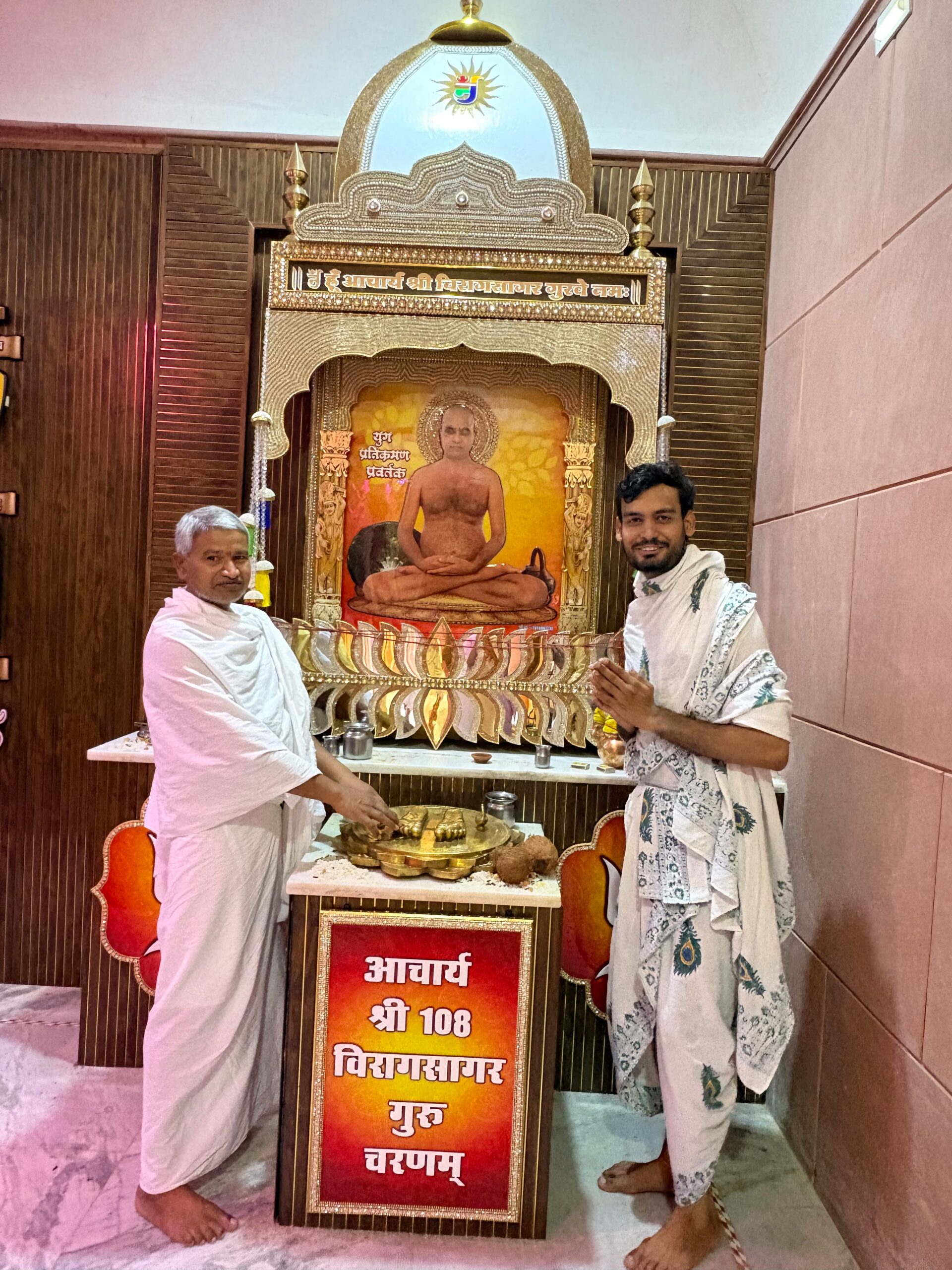 2वें जैनाचार्य विरागसागर समाधि दिवस पर ऐतिहासिक चरण चिन्ह स्थापना, श्रद्धा और भक्ति का अद्भुत संगम