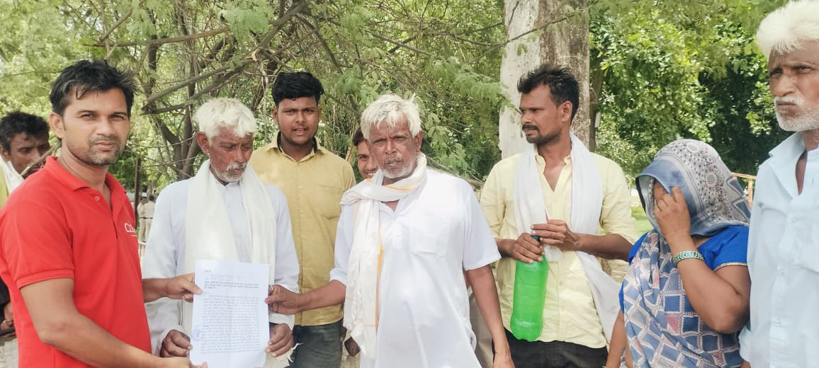 armers in Morena Seek Police Action Over Alleged Land Encroachment and Intimidation