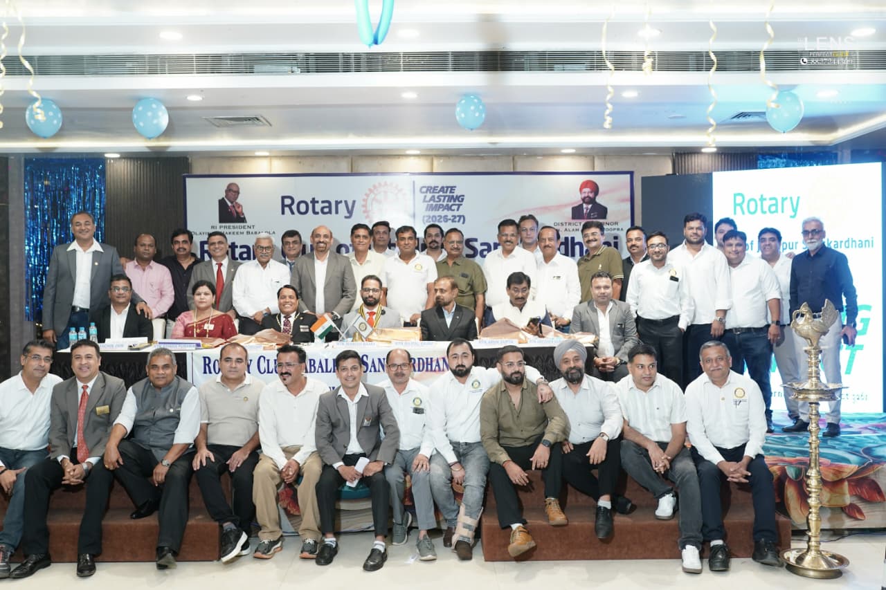 रोटरी क्लब ऑफ जबलपुर संस्कारधानी का 26वाँ पदस्थापना समारोह – थैलेसीमिया पीड़ित बच्चों के समर्पित वर्ष