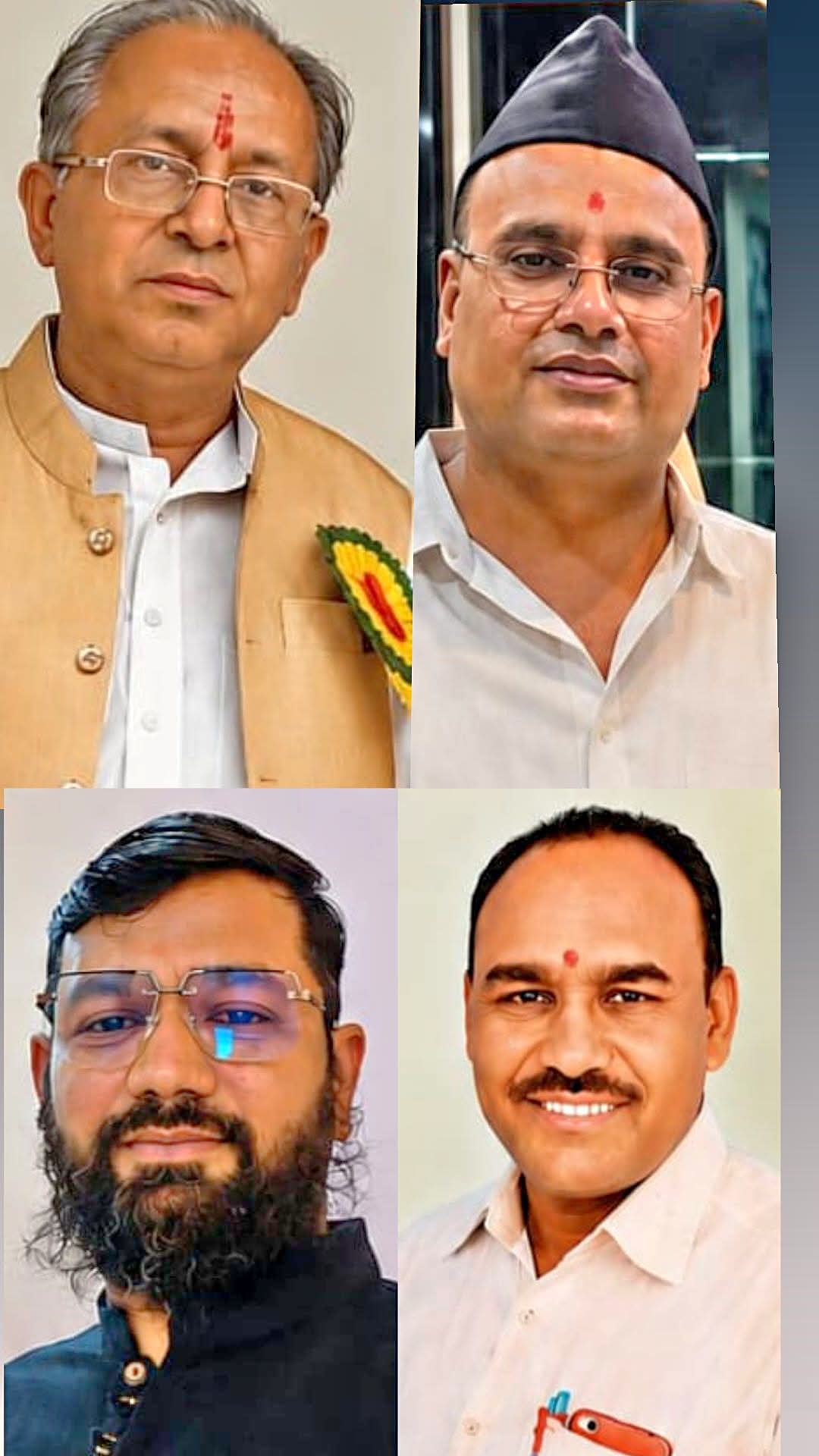 कुक्षी नगर परिषद में चार नए एल्डरमैन मनोनीत, युवा नेतृत्व को मिली जिम्मेदारी, नगर विकास को मिलेगी नई गति