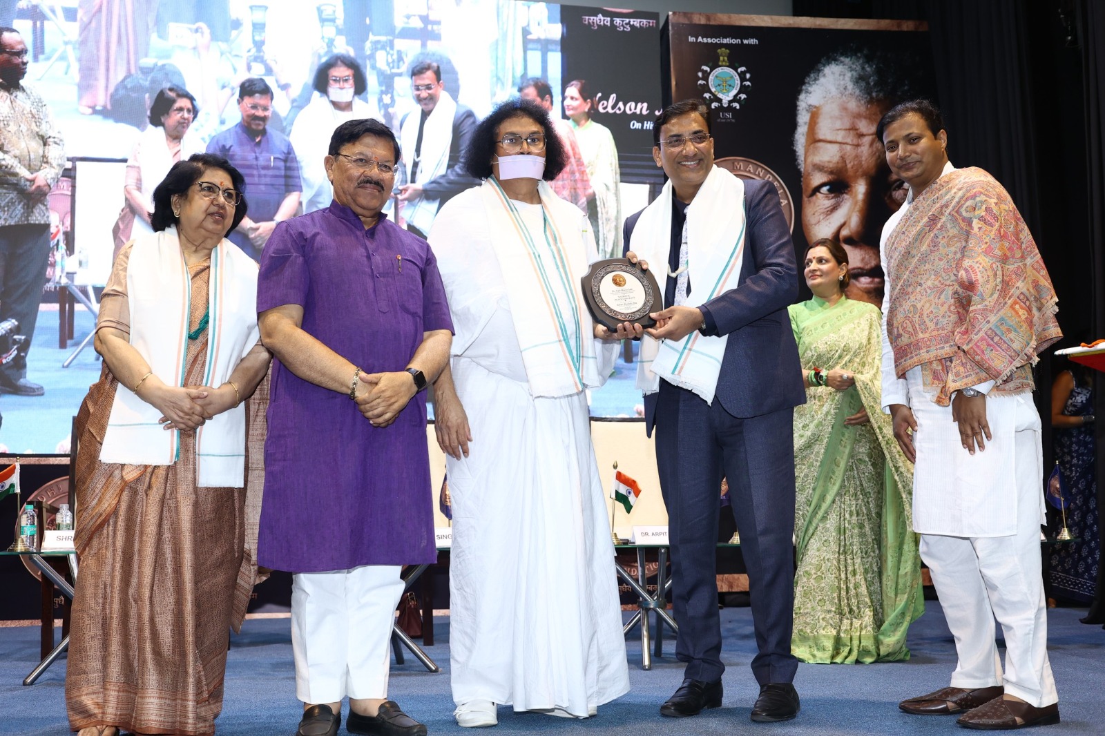 नेल्सन मंडेला डे पर National Peace Conclave में डॉ. अर्पित चोपड़ा जैन ने दिया विश्व शांति का संदेश