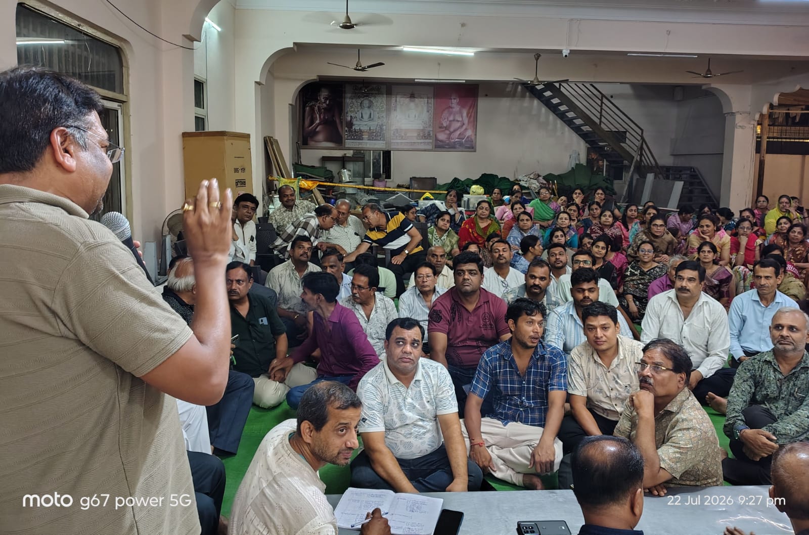 मुनि सुधासागरजी महाराज के चातुर्मास की तैयारियां तेज, आहार-विहार व्यवस्था को लेकर बैठक संपन्न